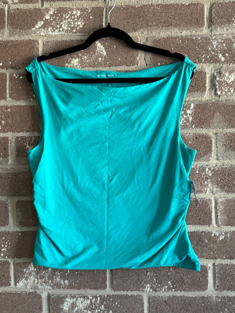 Banana Republic Teal Sleeveless Shell Top
